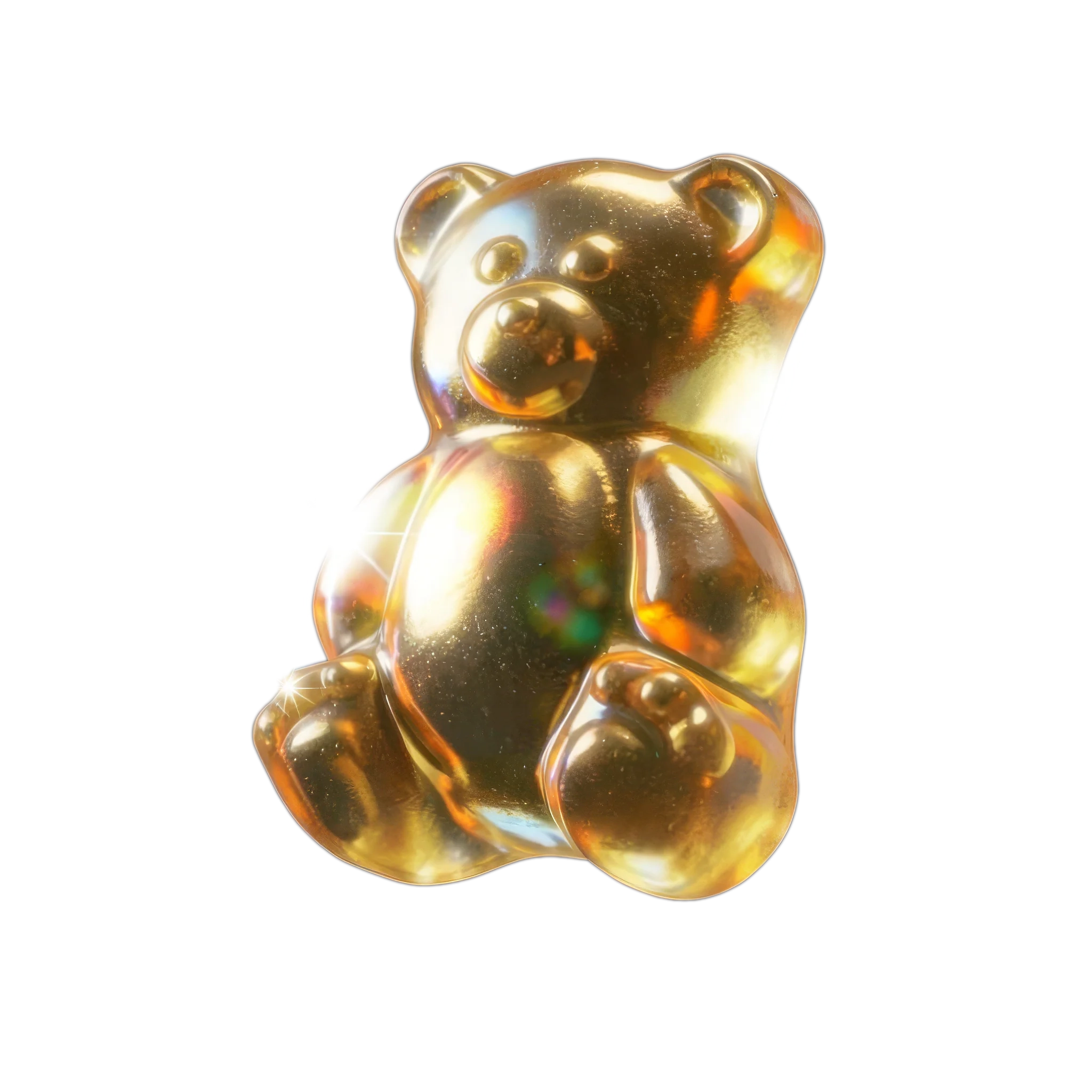 Golden gummy bear