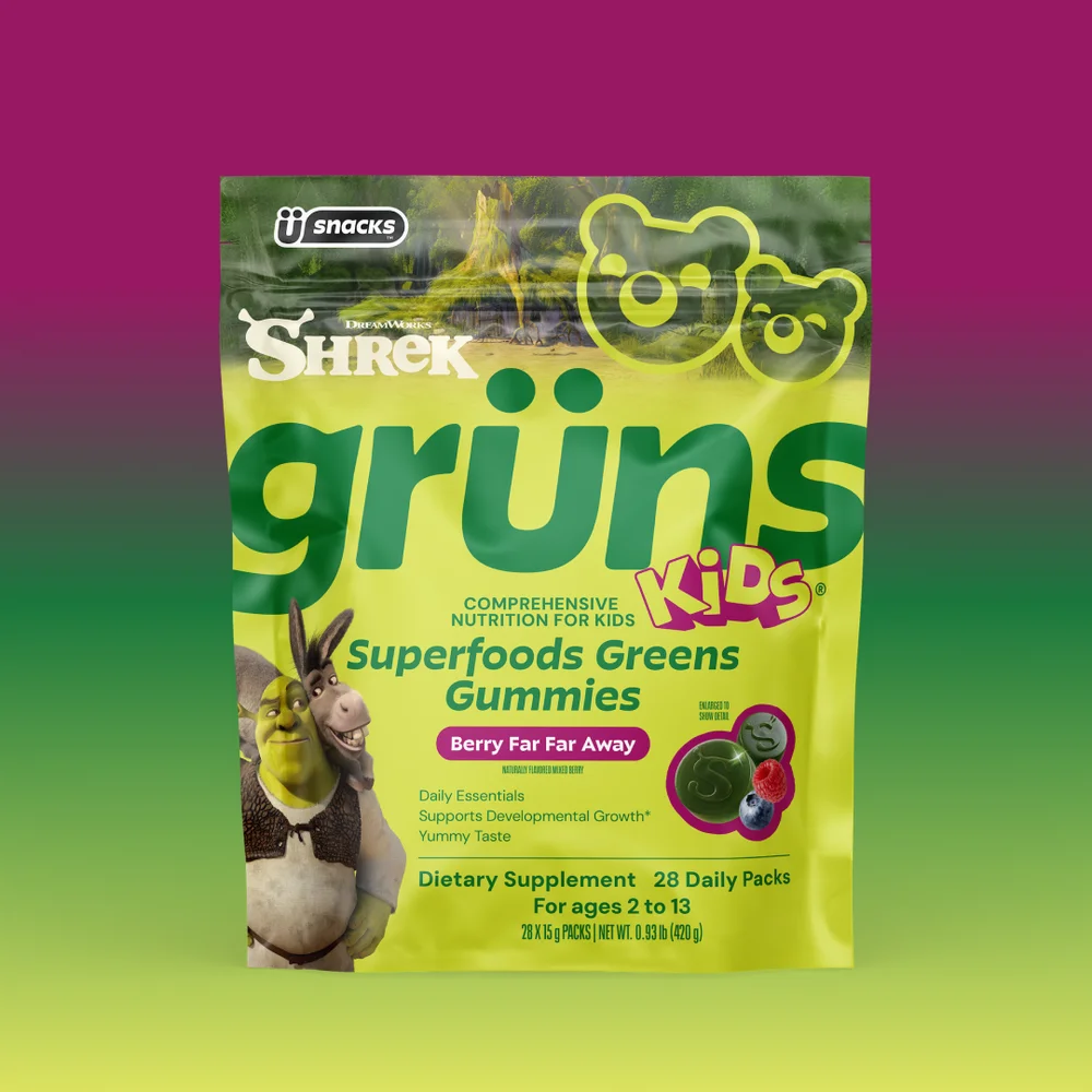 Grüns Kids Shrek pouch