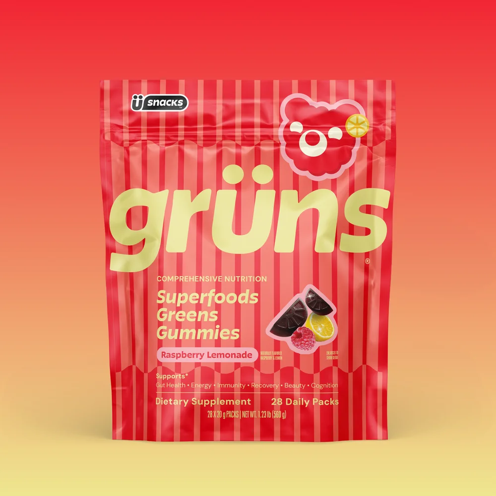 Grüns Raspberry Lemonade adults pouch